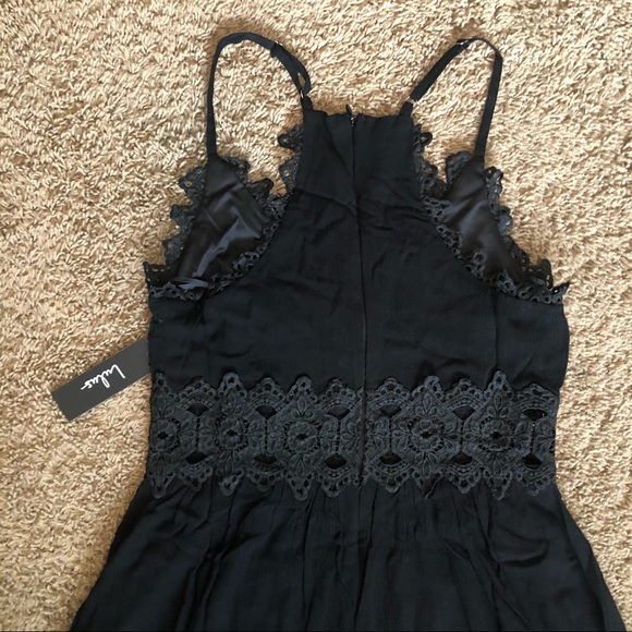 Lulus Mini Black Dress Medium - Picture 13 of 16